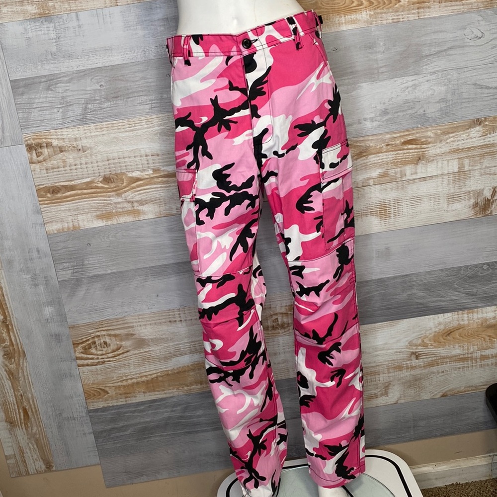 Rothco High Waist Camouflage Pants Small